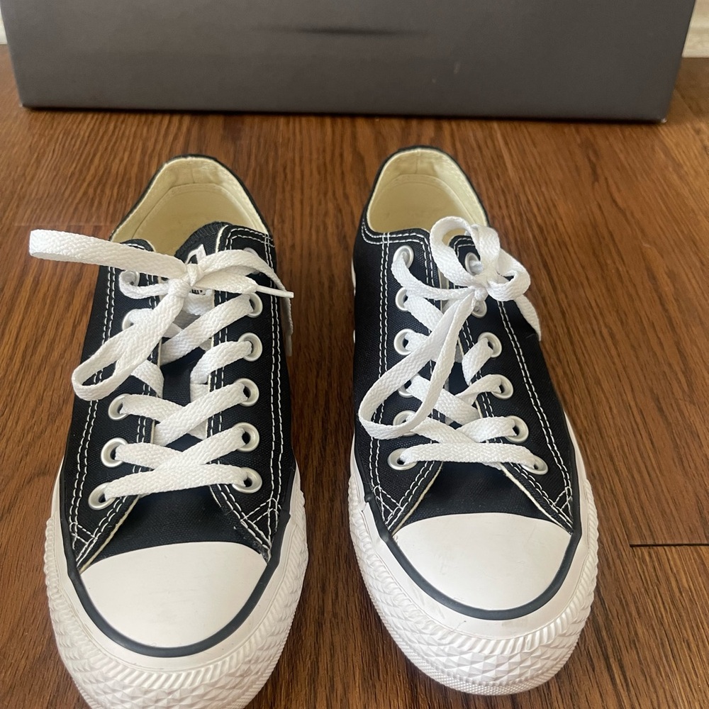 Converse Black and White Chuck Taylor Sneakers